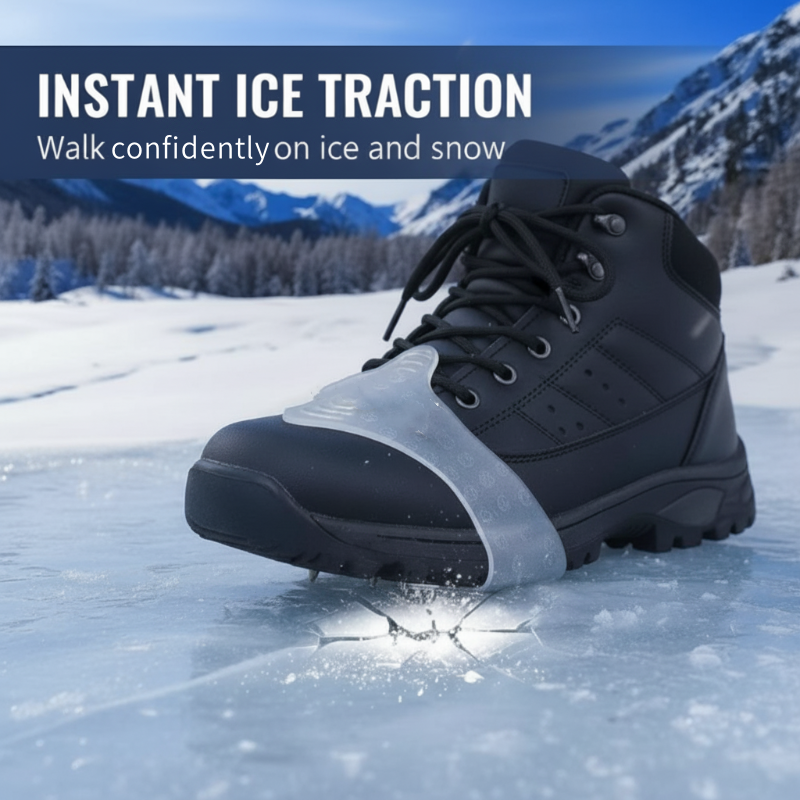 FrostSure™ Ice Grip Cleats — Glide Confidently, Conquer Winter’s Deadliest Slips