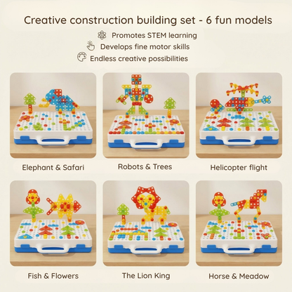BuildBold™ Master Builder Set — Ignite fearless creativity and proud, skill-building adventures every playtime