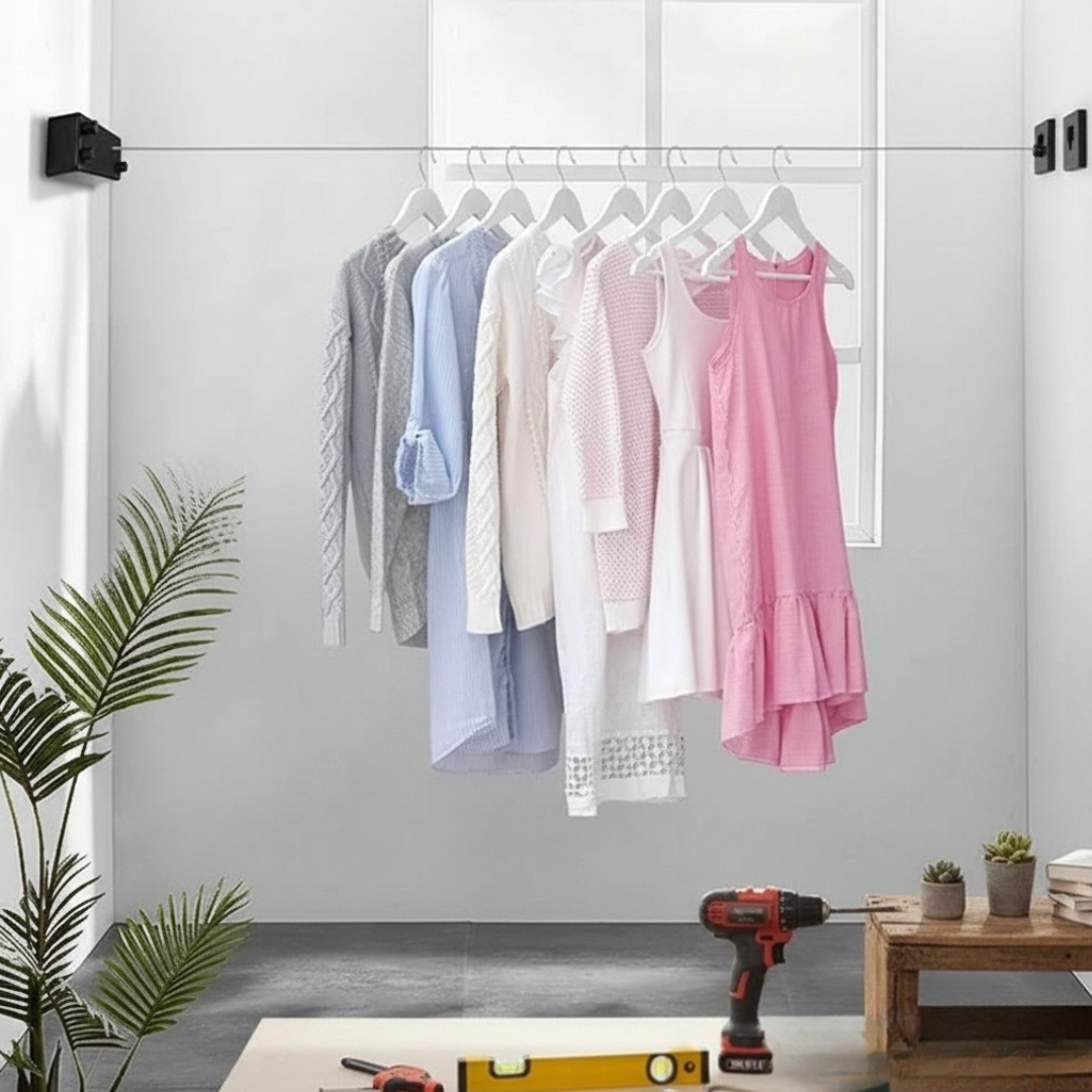 FlexLine™ — Unleash Clutter-Free Freedom and Reclaim Your Space Instantly