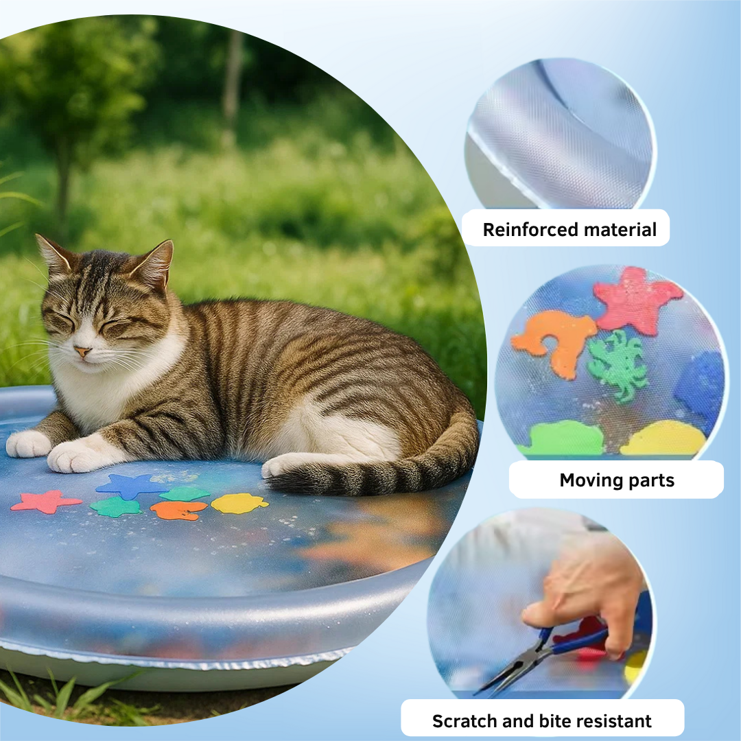 FelineFrost™ — Keep Your Cat Blissfully Cool and Playfully Engaged All Summer