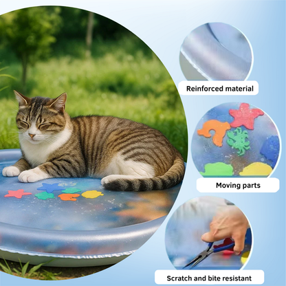 FelineFrost™ — Keep Your Cat Blissfully Cool and Playfully Engaged All Summer