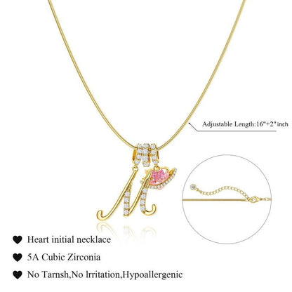 AuraNest™ 3-Layer Initial Necklace — Wear Your Story in Glowing, Comfortable Elegance That Turns Every Head
