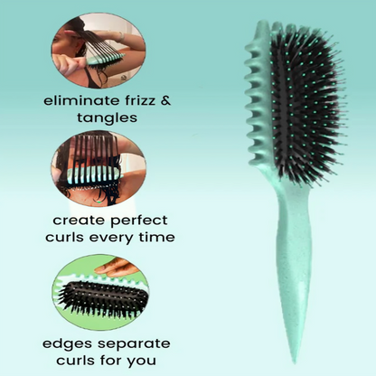 CurlAura™ — Effortlessly Unlock Soft, Defined Curls That Last All Day