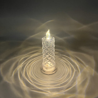 LumiRadiance™ Crystal Candle — Transform Every Night into a Mesmerizing Glow of Cozy, Carefree Magic