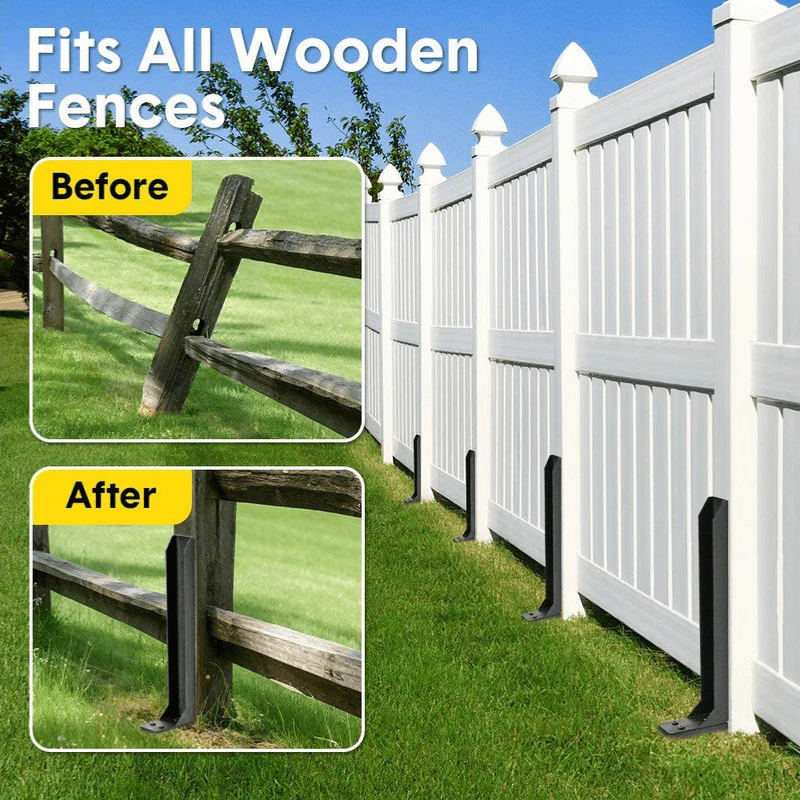 FirmAnchor™ Fence Support — Lock Your Posts Firm and Enjoy a Worry-Free Yard Forever