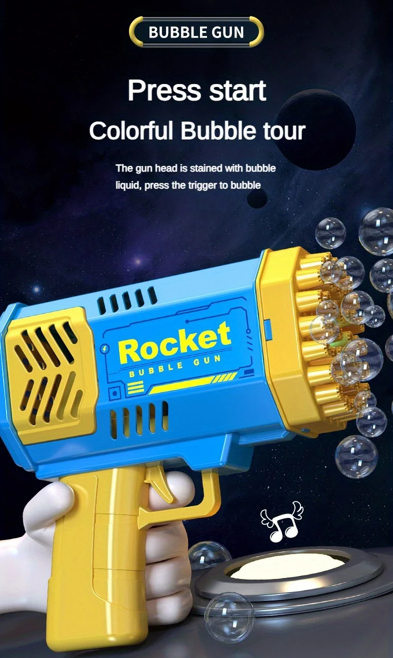 BubbliFy™ Bubble Blaster — Ignite Instant Joy with Endless, Mesmerizing Bubbles
