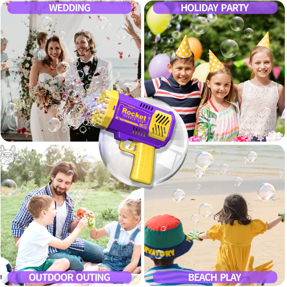 BubbliFy™ Bubble Blaster — Ignite Instant Joy with Endless, Mesmerizing Bubbles