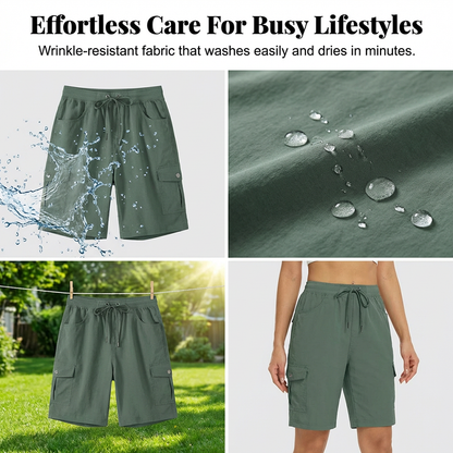 VantaStride™ Cargo Shorts — Move Freely, Stay Cool, and Carry Everything You Need