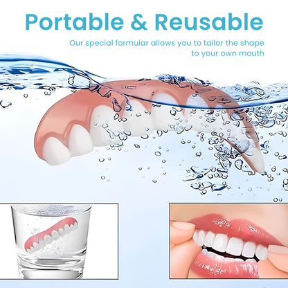 SilicoSoft™ Denture Cushions — Experience All-Day Comfort That Lets You Smile, Speak, and Enjoy Life Pain-Free