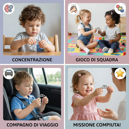 NeuroSpark™ Puzzle Rings — Ignite Your Mind with Addictive Brain Boosts Anytime, Anywhere