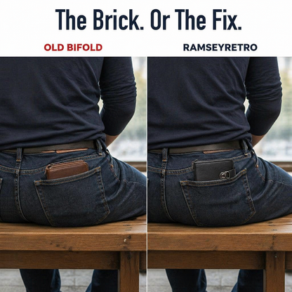 RamseyRetro™ Wallet — Slim Down Your Pocket and Sharpen Up Your Everyday Carry