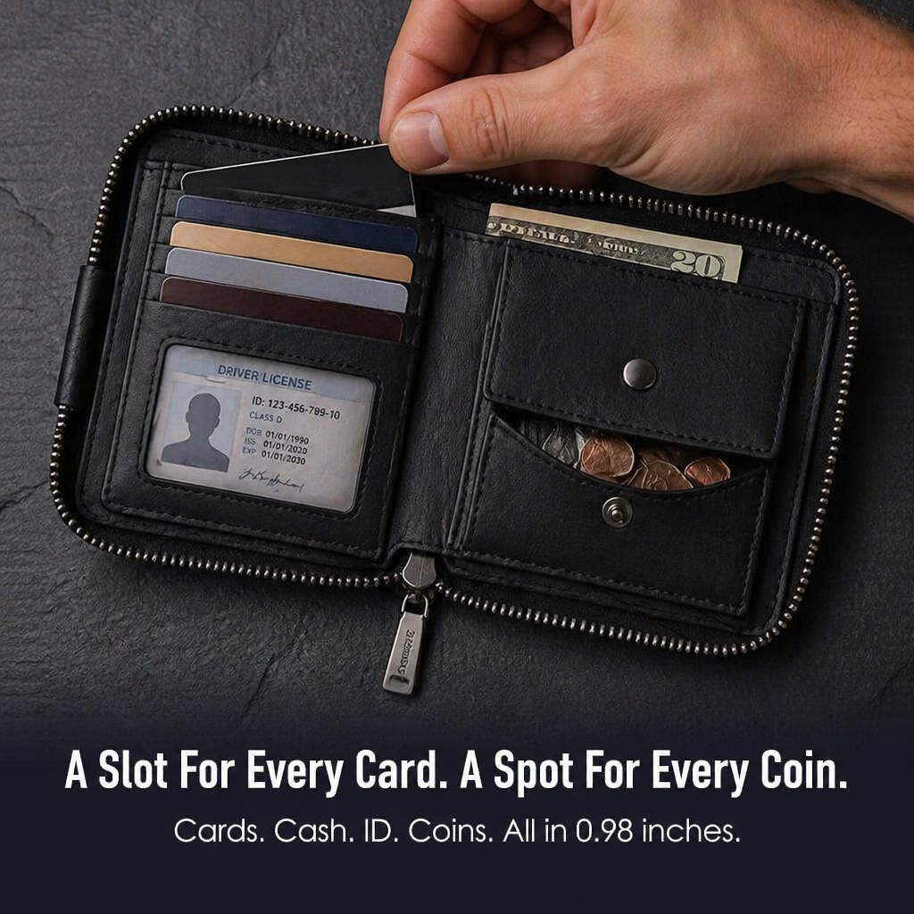 RamseyRetro™ Wallet — Slim Down Your Pocket and Sharpen Up Your Everyday Carry