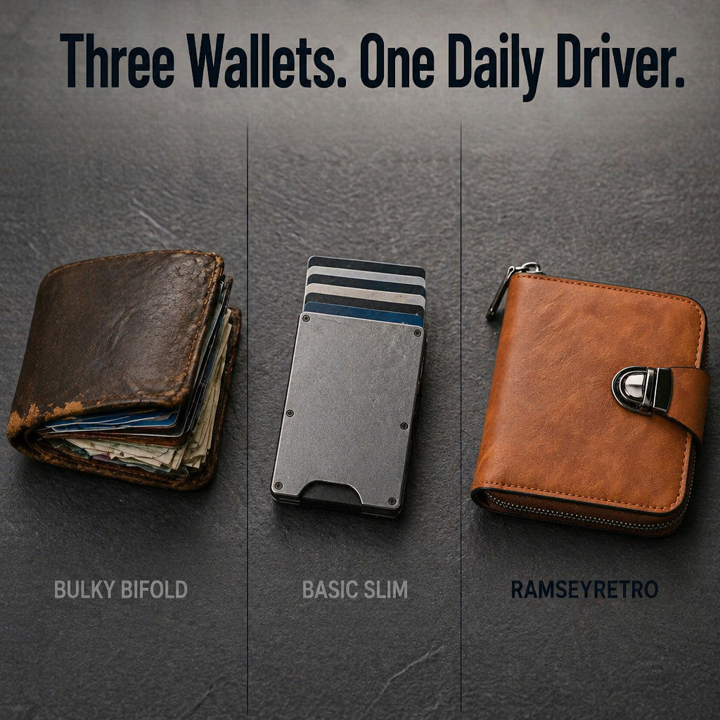 RamseyRetro™ Wallet — Slim Down Your Pocket and Sharpen Up Your Everyday Carry