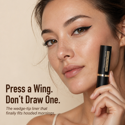 VelourLine™ Matte Definer — Press a Perfect Wing in One Motion, No Shaky Hands