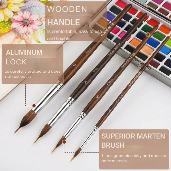ArtisLuxe™ Brush Sets — Unlock Pain-Free Precision and Endless Creative Flow
