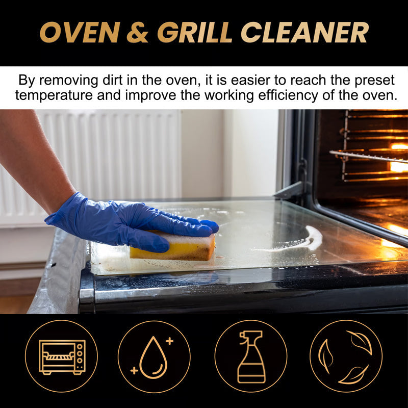 CrystaClean™ — Melt Away Stubborn Grease and Bring Back Your Kitchen’s Sparkle in Minutes