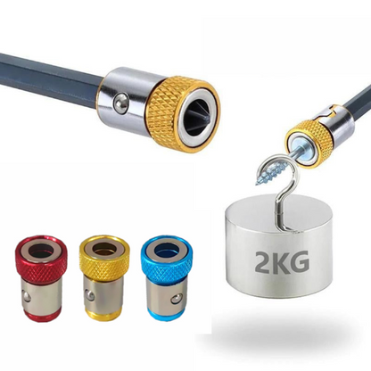 TorqueLock™ Magnetic Screwdriver Tips — Command Every Screw with Drop-Proof Precision and Unstoppable Speed