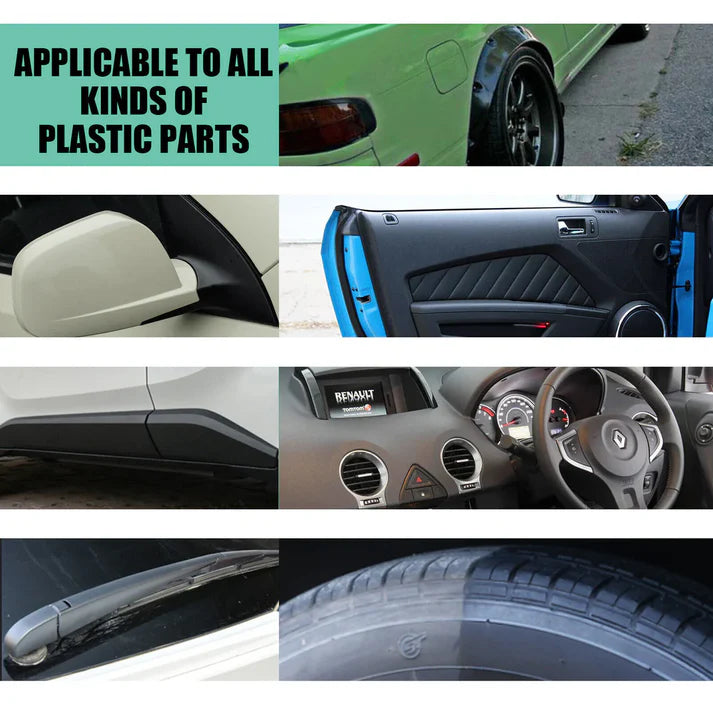 LumiShield™ Plastic Renewal Kit — Instantly Restore Vibrant Shine and Protect Your Car’s Plastics Like New