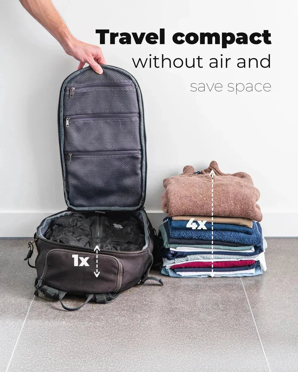 SpaceSculptor™ — Double Your Space, Cut Packing Stress, and Travel Free