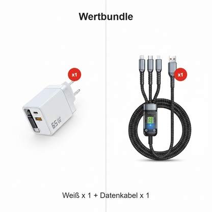 PowerFlow™ 80W Retractable Charger — Lightning-Fast Power That Declutters Your Life Instantly