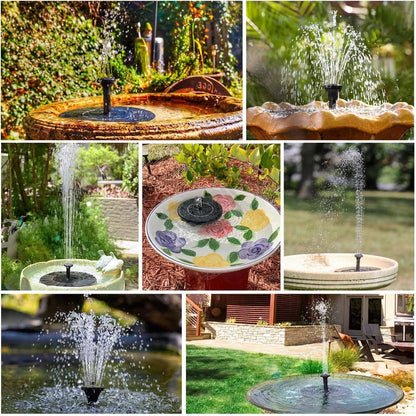 AquaSeren™ — Transform Your Garden Into a Peaceful, Splash-Free Solar Oasis