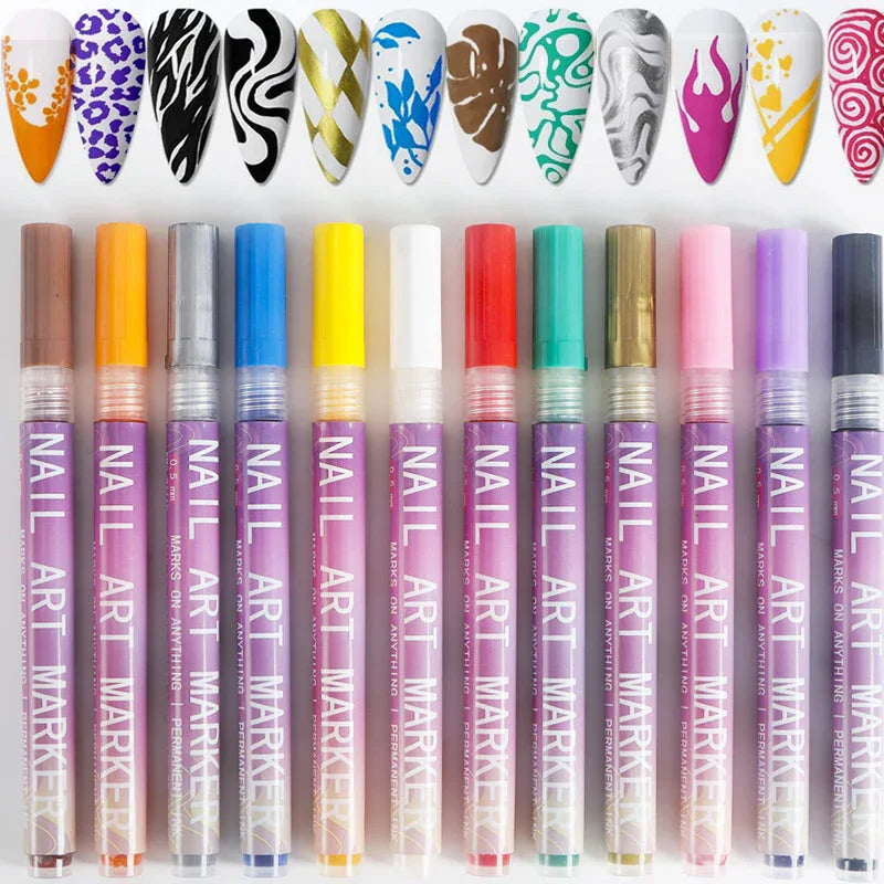 Dazzlera™ Precision Pens — Ignite Your Boldest, Most Flawless Nail Art Ever