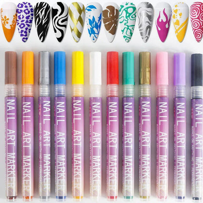 Dazzlera™ Precision Pens — Ignite Your Boldest, Most Flawless Nail Art Ever
