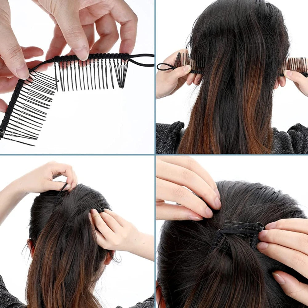HaloGrip™ — Rock-Solid Hold That Keeps Your Thick Hair Perfectly Styled All Day