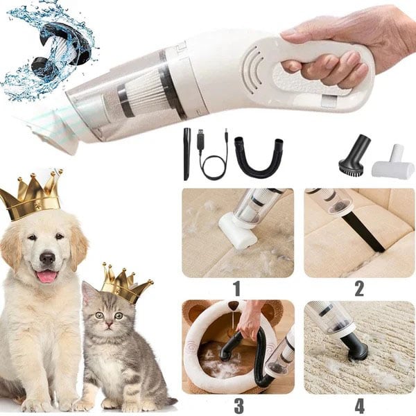 TurboSweep™ — Effortless Power That Erases Pet Hair and Mess in Seconds