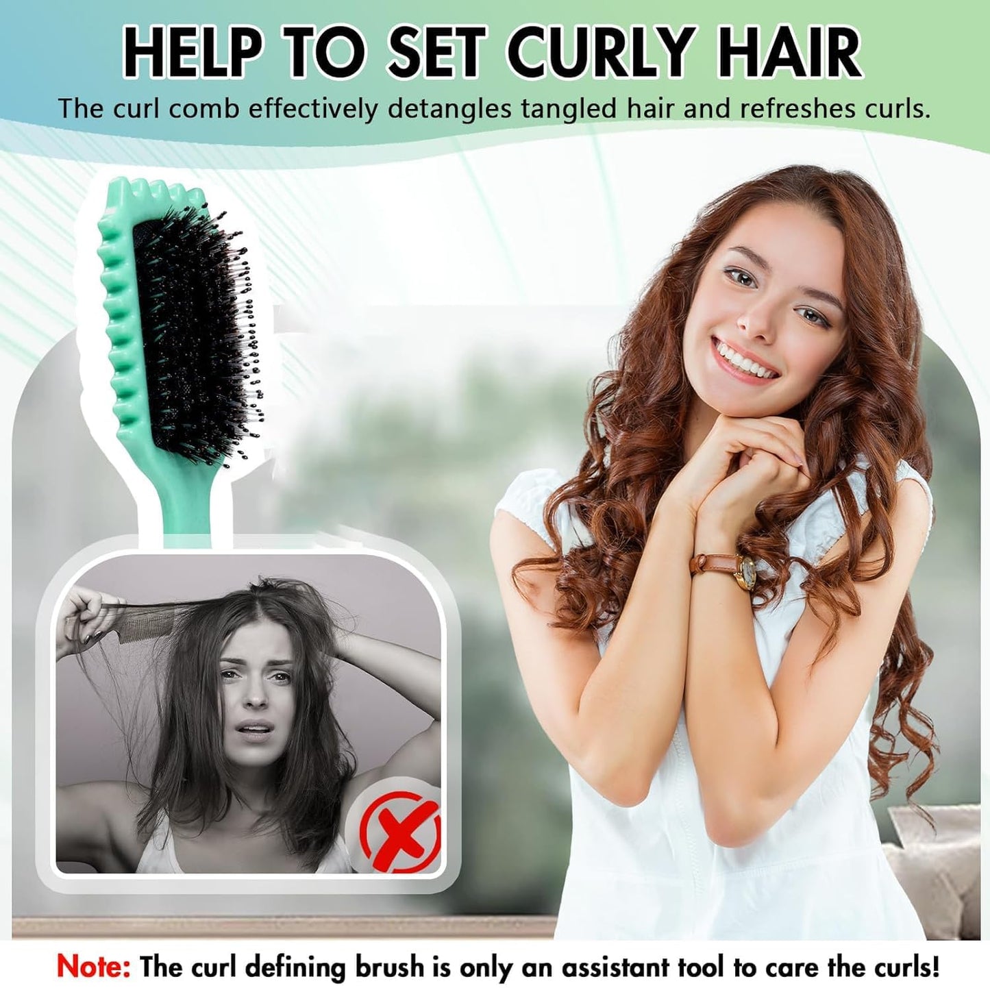 CurlAura™ — Effortlessly Unlock Soft, Defined Curls That Last All Day
