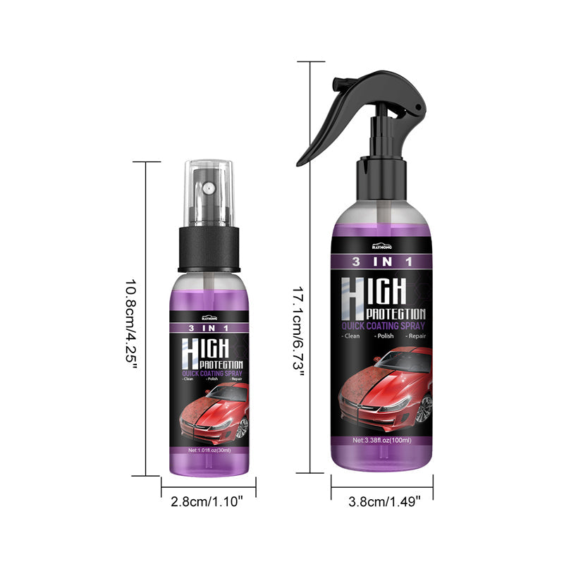 HydraSheen™ 3-in-1 Ultra Coat Spray — Instantly Restore and Shield Your Car’s Showroom Shine Without Water