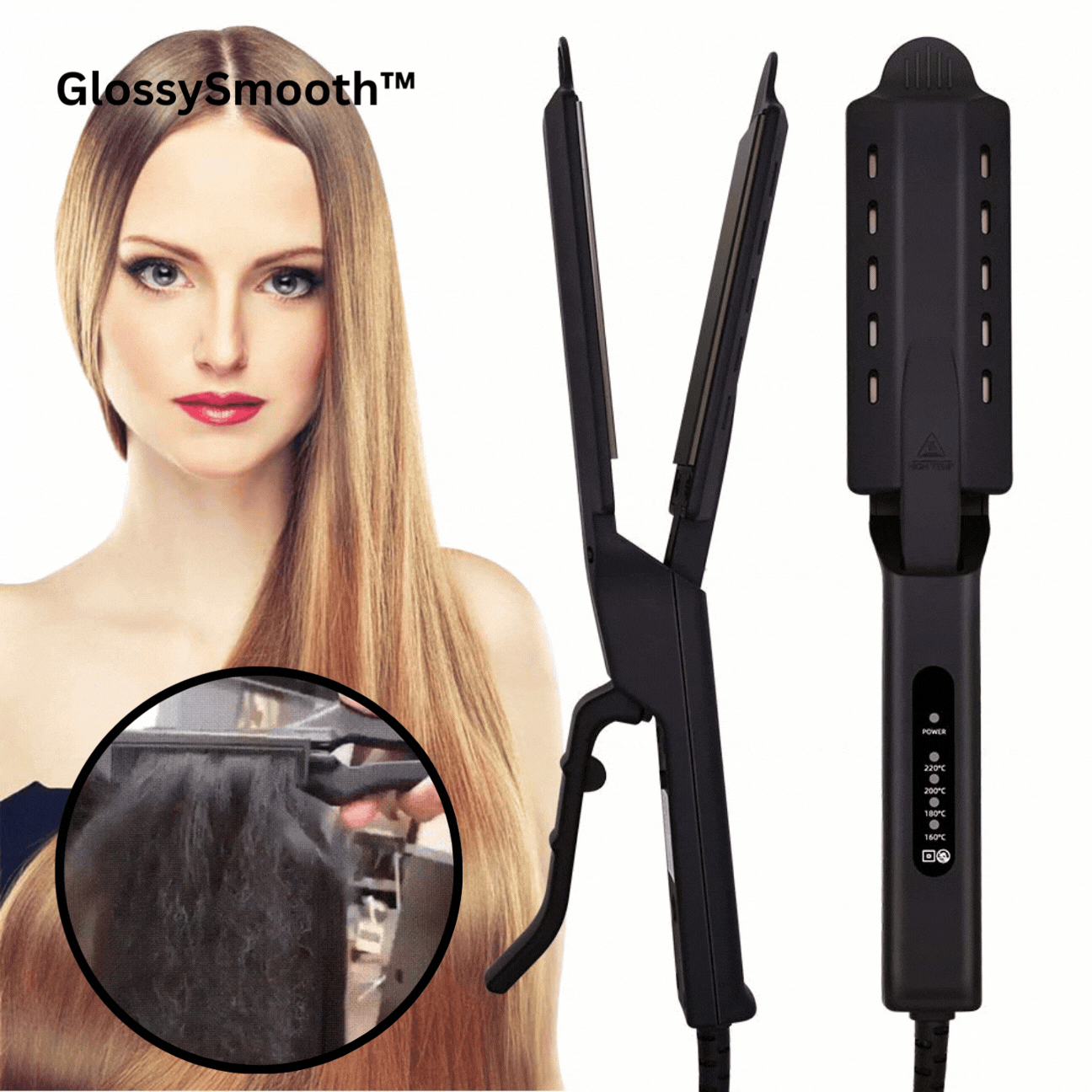 LumaSilk™ Pro Straightener — Unlock Flawless, Frizz-Free Hair That Commands Attention