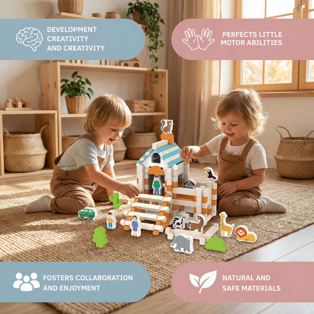 LuminoBlocks™ — Ignite Creativity and Focus with Safe, Natural Play That Grows Brilliant Minds