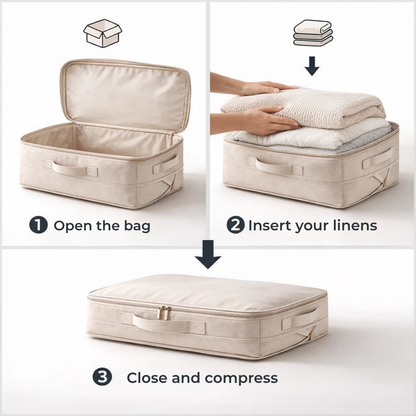 SpaceZen™ — Unlock Instant Clarity and Shelter Your Bulkiest Belongings with Effortless Compression