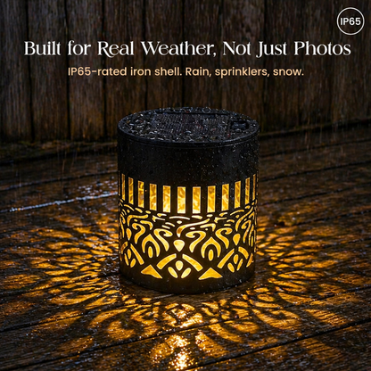 LumaMandala™ — Cast Hypnotic Mandala Patterns Across Your Patio Every Night