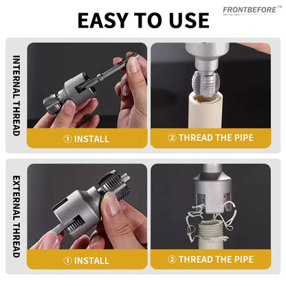 ThreadMaster™ Dual-Die — Instantly Master Leak-Proof Pipe Threads Without the Hassle