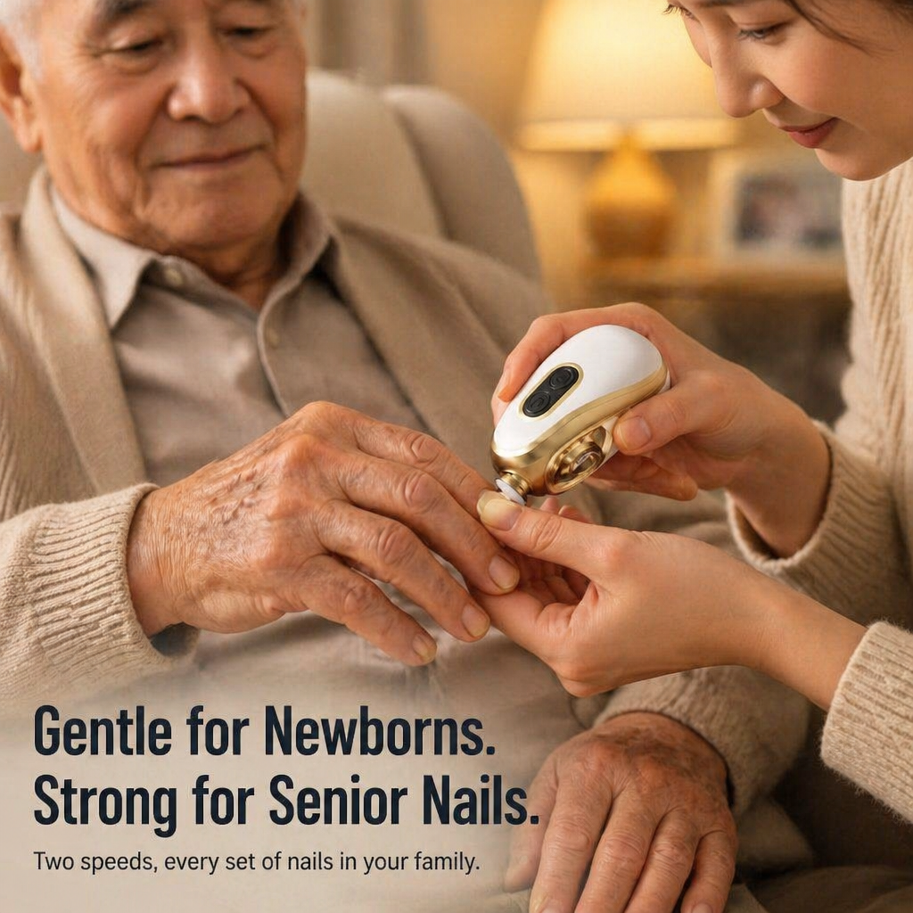 VivaNail™ Pro Duo — Trim Baby & Senior Nails Without the Fear of Clippers