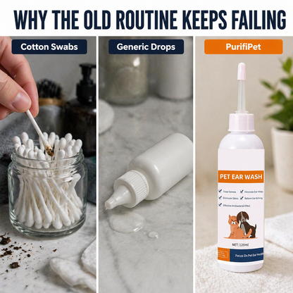 PurifiPet™ — Stop the Scratching, Clear the Wax & Calm Itchy Pet Ears