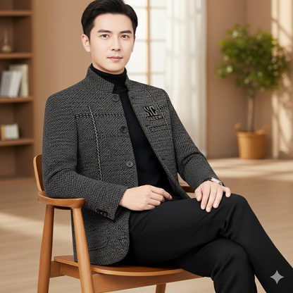 StratoTherm™ Coat — Ignite Your Confidence with Featherlight Warmth and Sharp All-Day Style