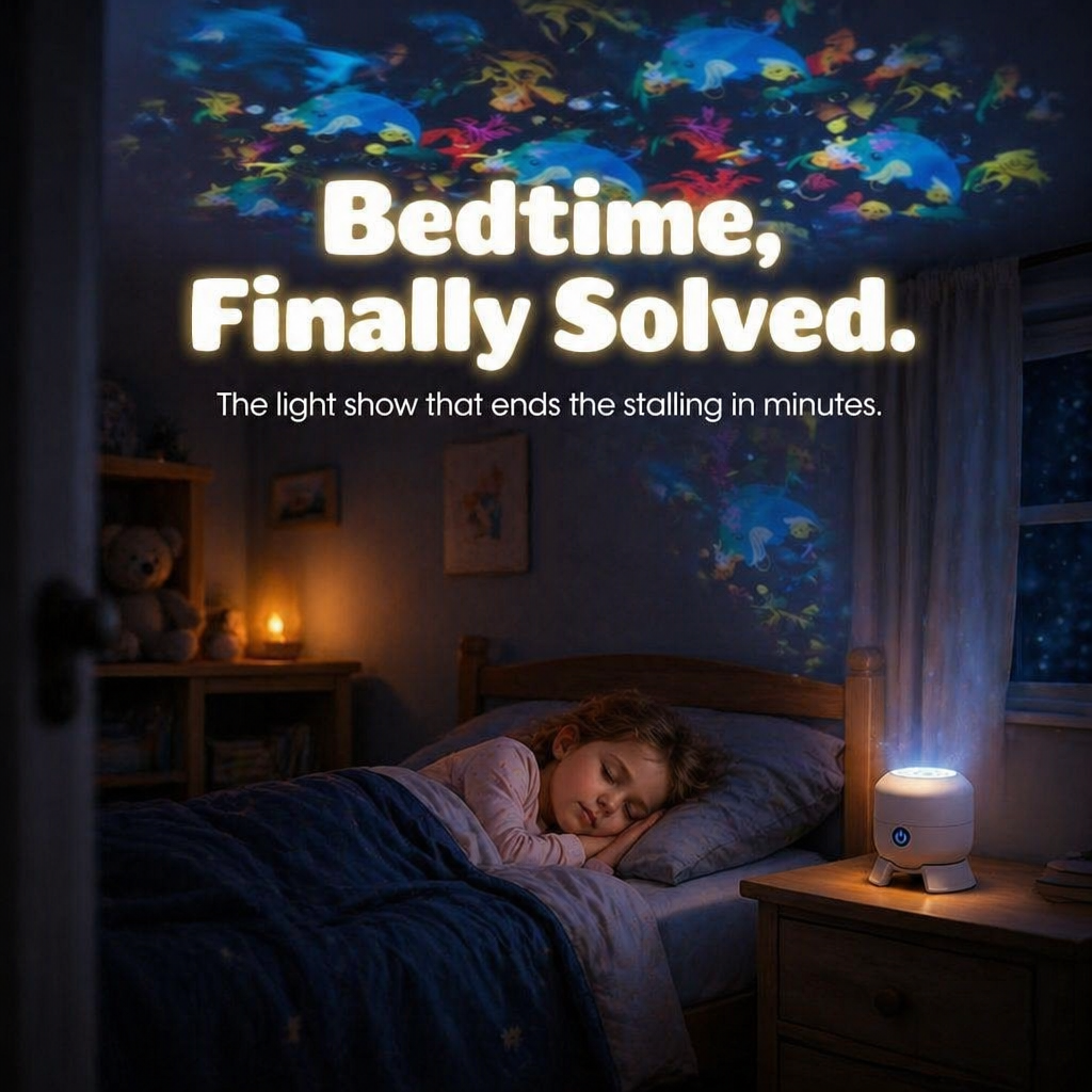 AquaLume™ — Calm Restless Sleepers With a Living Underwater Light Show