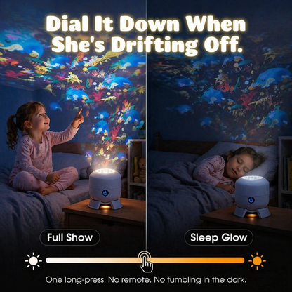 AquaLume™ — Calm Restless Sleepers With a Living Underwater Light Show