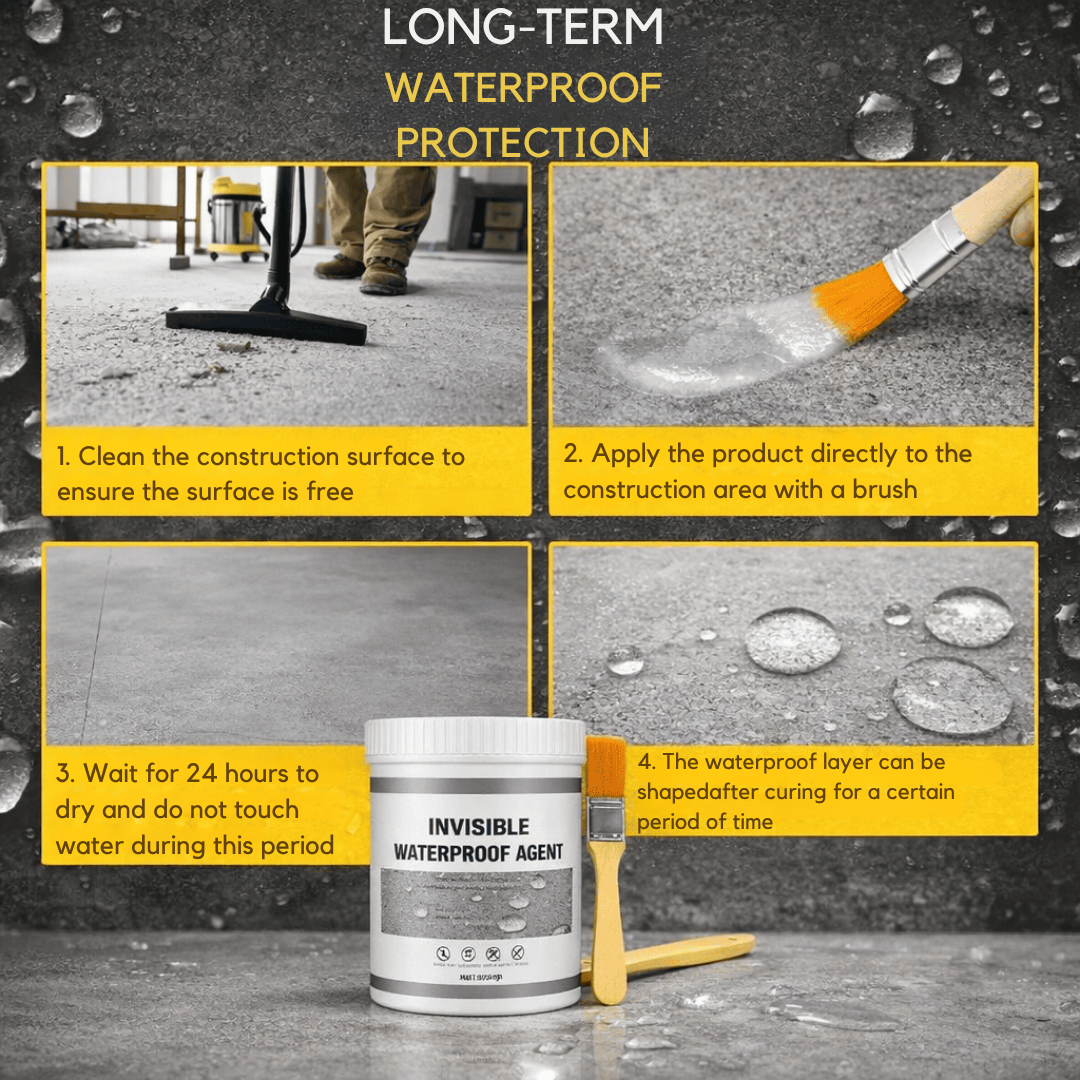 HydroLock™ — Invisible, flexible armor that stops leaks and saves your surfaces for good