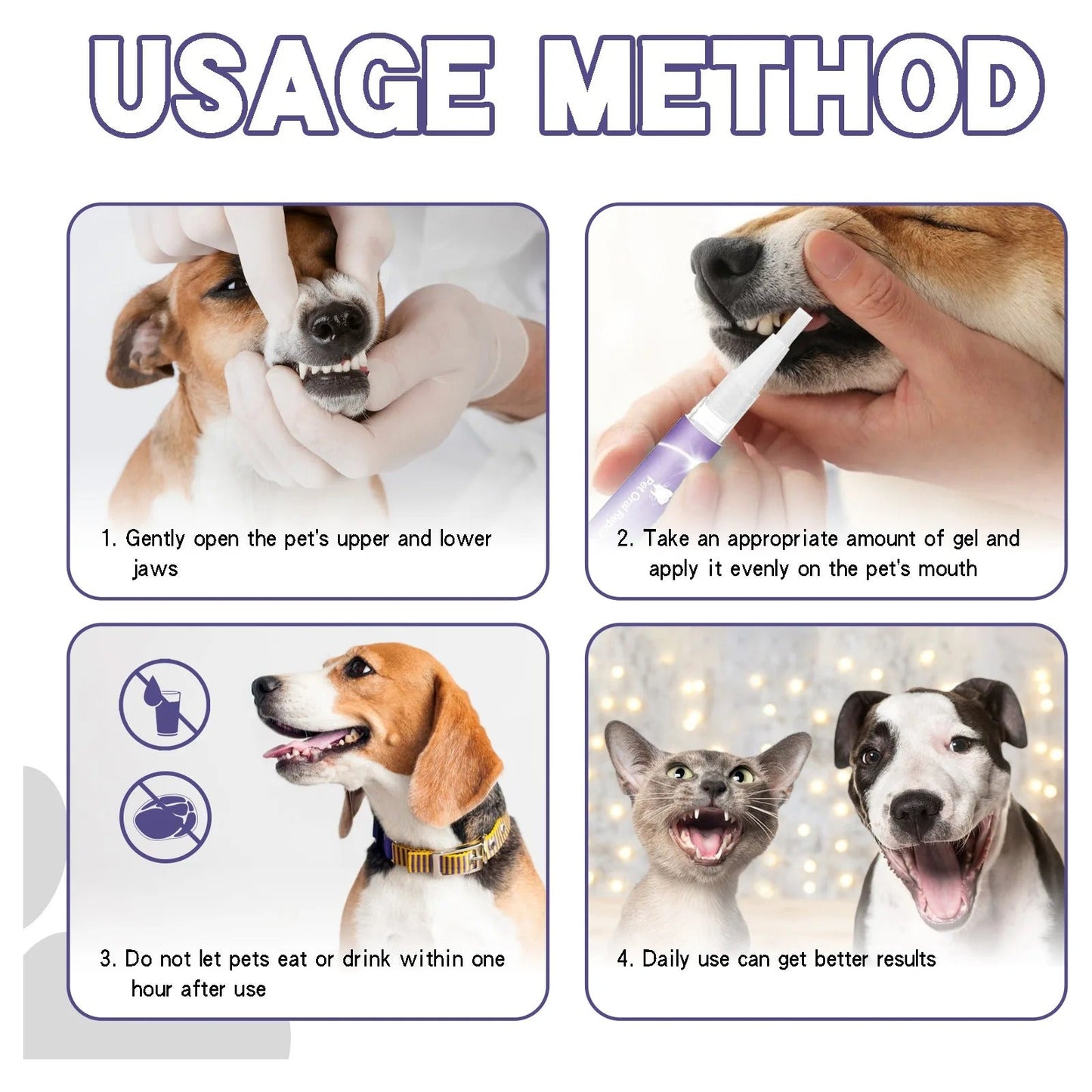 PurePaw™ Oral Rescue Gel — End Your Pet’s Pain and Bad Breath for Happy, Fresh Kisses Every Day