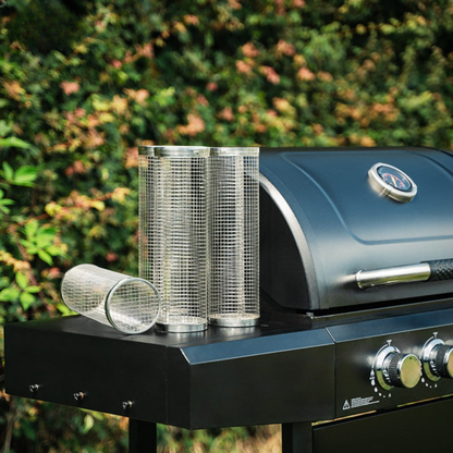 FlameGuard360™ — Lock in Juicy Flavor and Grill Like a Pro Every Time