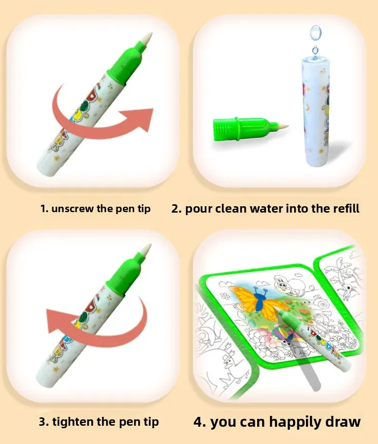 AquaMuse™ — Ignite Your Child’s Imagination with Mess-Free, Magical Playtime