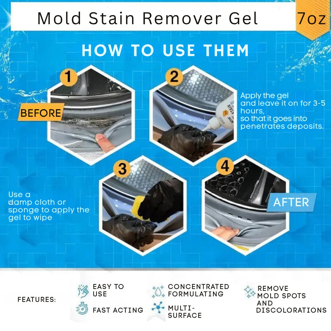 PureMend™ Gel — Erase Mold Stains Fast for a Fresh, Proudly Clean Home