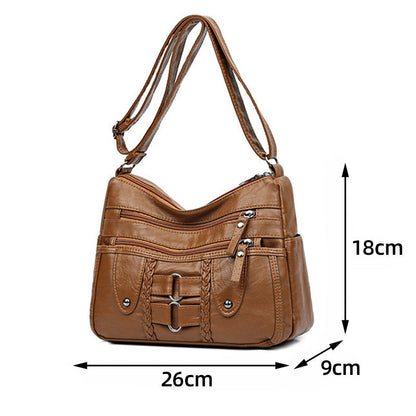 VivaraLuxe™ Soft PU Leather Bag — Unlock Effortless Style and Perfect Order Every Day