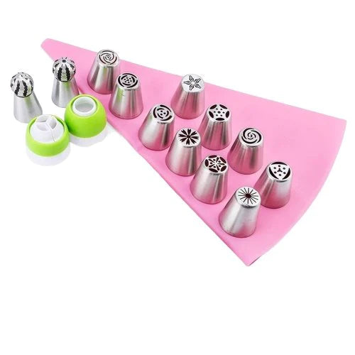 LuminaBloom™ Tulip Nozzle Set — Create Jaw-Dropping Cakes That Steal Every Spotlight