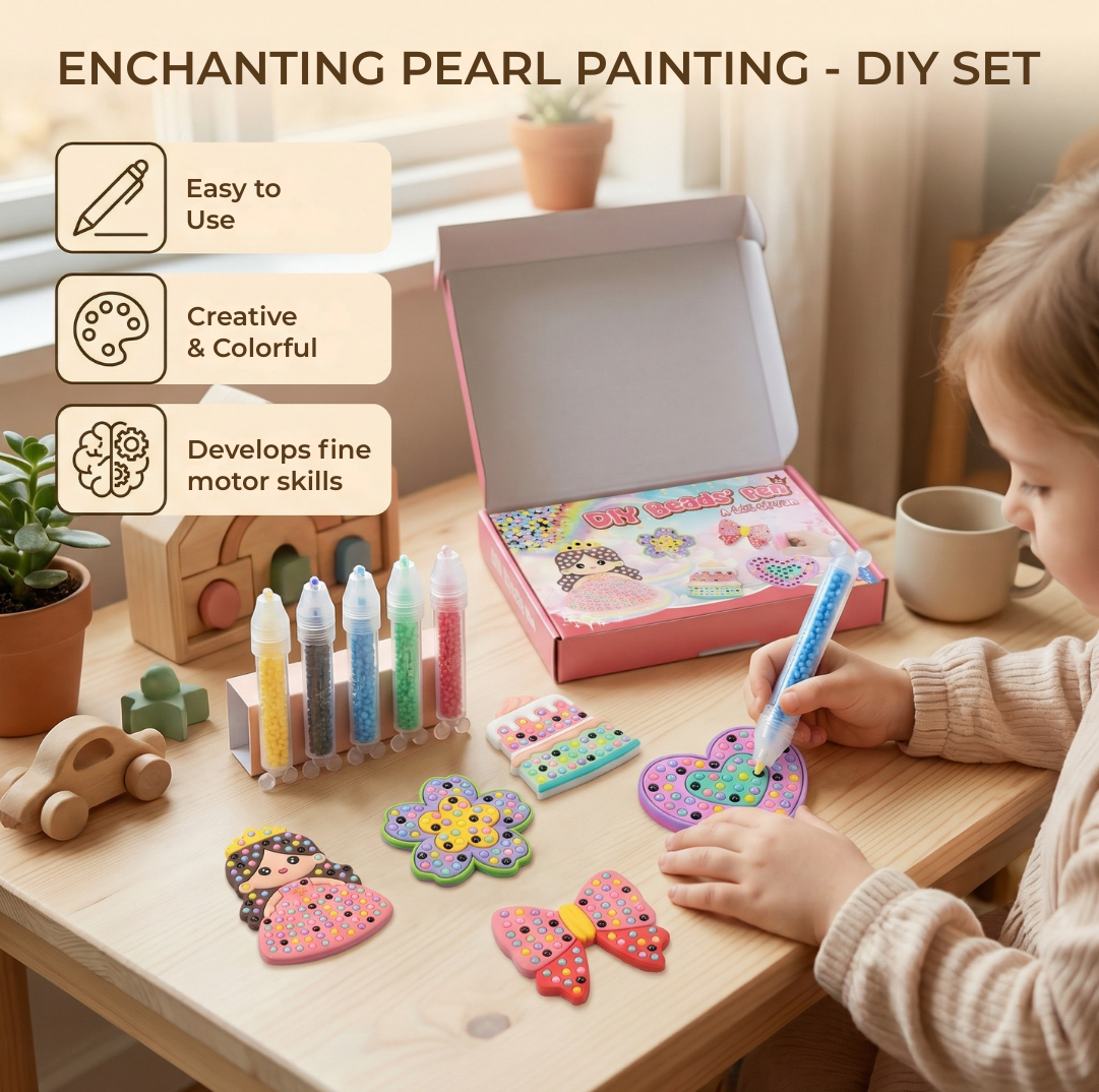 RadiantaPebble™ — Spark Their Creativity and Calm with Every Glittering Masterpiece