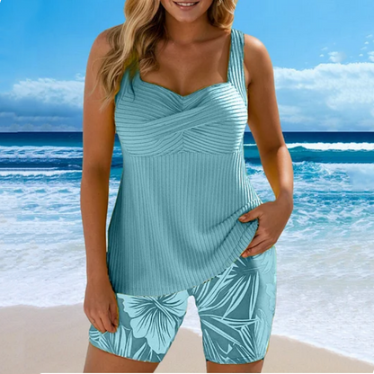 VelaWave™ Two-Piece Beach Set — Embrace Your Curves with Unshakable Confidence and All-Day Comfort